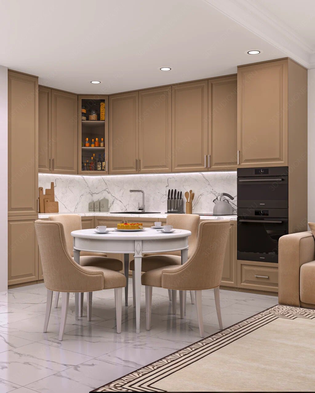 Современная кухня-гостиная (Кадр_2)